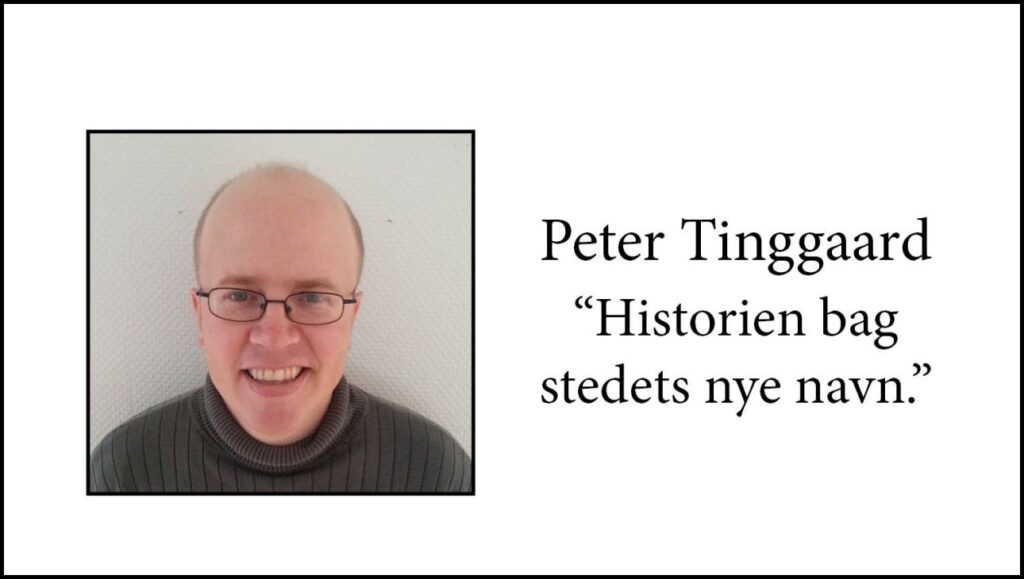 Peter Tinggaard - Historien bag vores nye navn